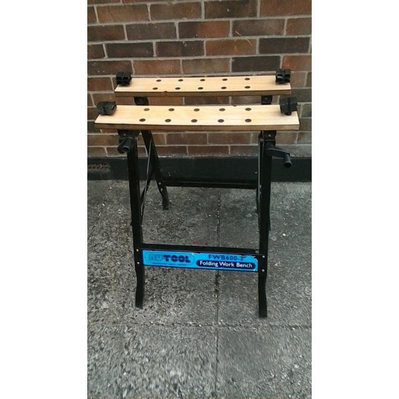 Folding workbench NU FWB600-2. Hardly used.