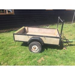 Trailer 3ft6inches wide 6ft Long