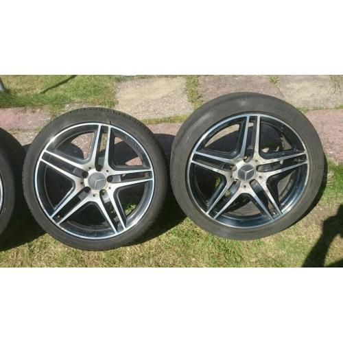 Mercedes-Benz 18 inch AMG wheels OFF MY VITO VAN