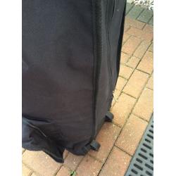 2 x Golf clubs flight bags with padding And on wheels.