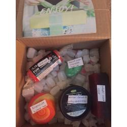 LUSH cosmetics gift box