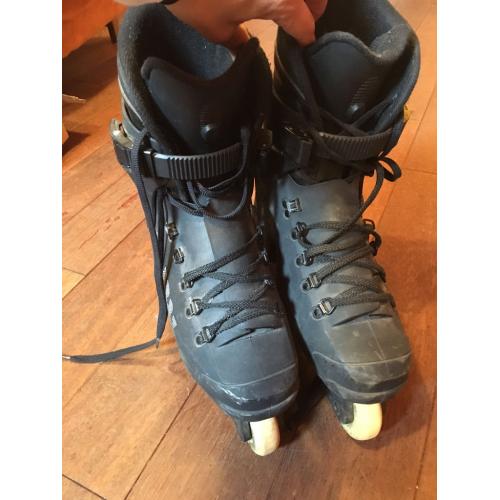 INLINE SKATES Oxygen AR 3.1 Argon Bentley Aggressive Inline Rollerblade Skates size 6/7