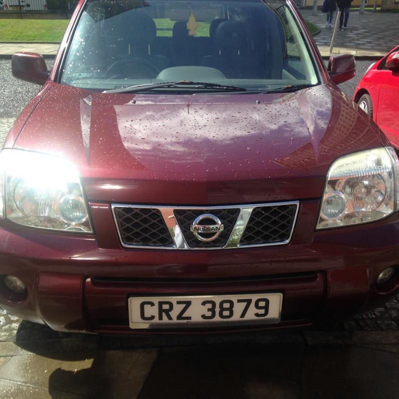 nissan xtrail dci 4x4 2005 with a privet plate,,, long mot,,,swap