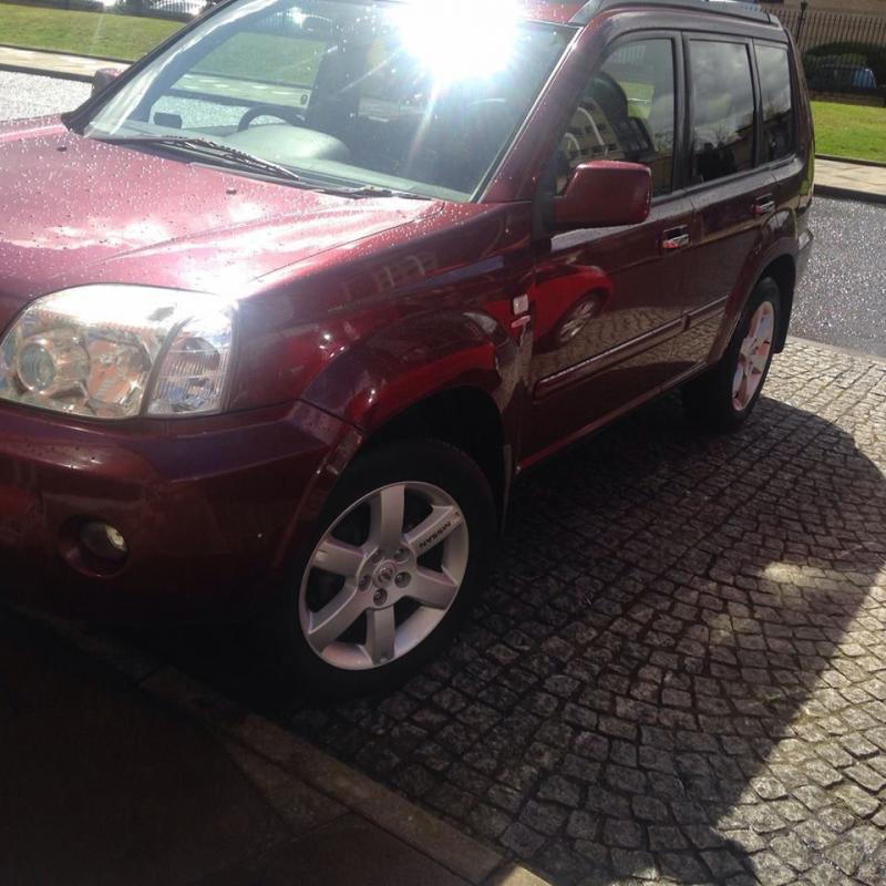 nissan xtrail dci 4x4 2005 with a privet plate,,, long mot,,,swap