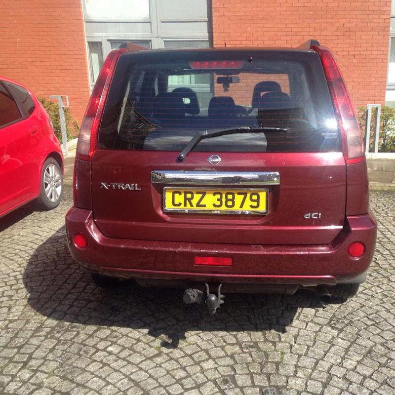 nissan xtrail dci 4x4 2005 with a privet plate,,, long mot,,,swap