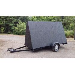 Advertising trailer 10ft 5" x 6 ft