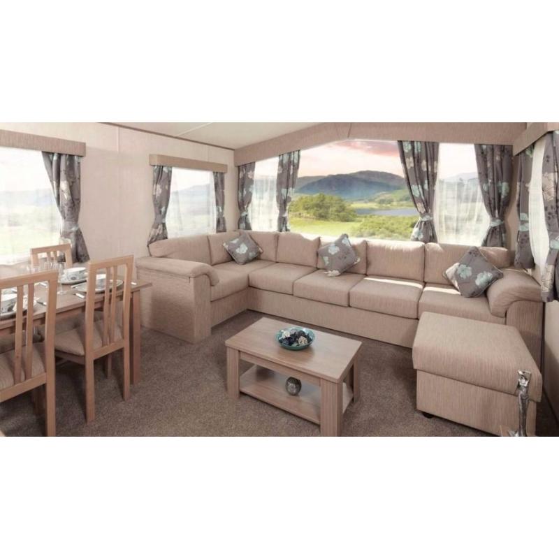 STATIC CARAVAN FOR SALE IN NORTH WALES-SNOWDONIA/ANGLESEY- PARK OPEN 12 MONTHS-SLEEPS 6 FULL HEATING