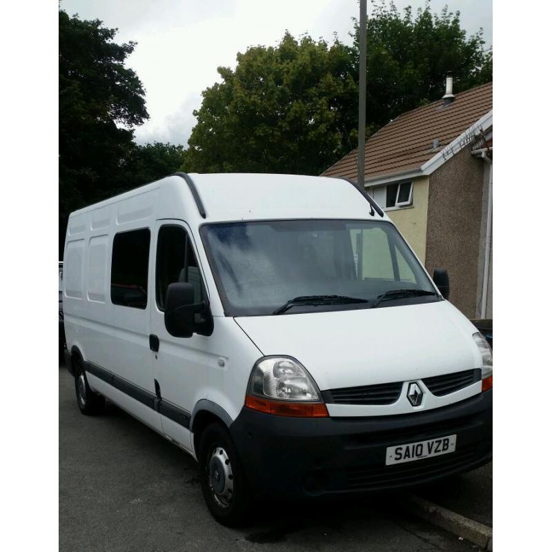 Renault master campervan / day van. Lwb hi top