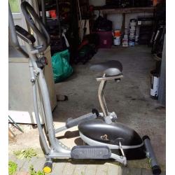 Crosstrainer/exercise bike