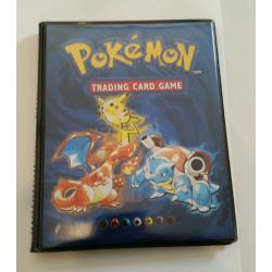 Original vintage pokemon trading card folder album binder vgc