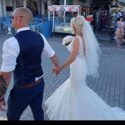 Ronald Joyce wedding dress