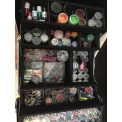 Acrylic nail huge bundle/ accessories