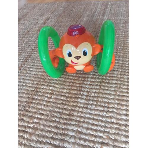 Spinning light up monkey