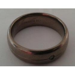Titanium Ring with diamond