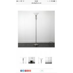 Beautiful spiral floor lamp