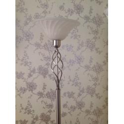 Beautiful spiral floor lamp