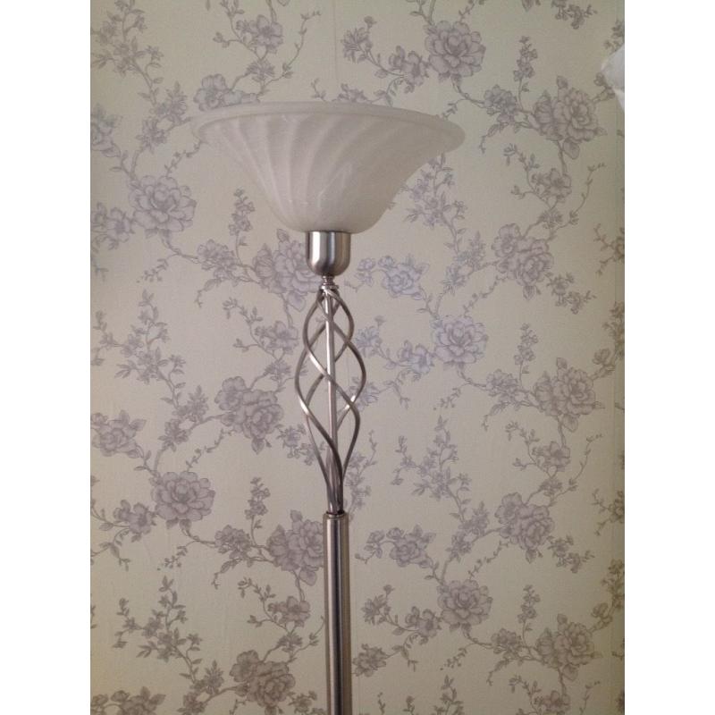 Beautiful spiral floor lamp