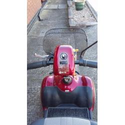 Shop Rider 4 Wheel Mobility Scooter (incl unused rain cape size Large), excellent condition