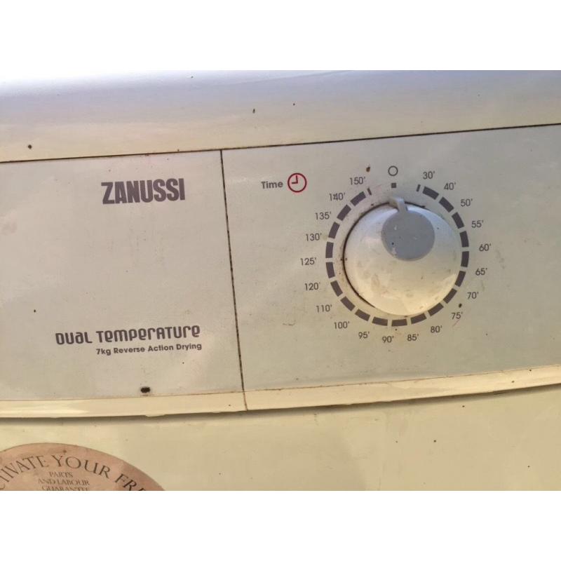 Zanussi tumble dryer