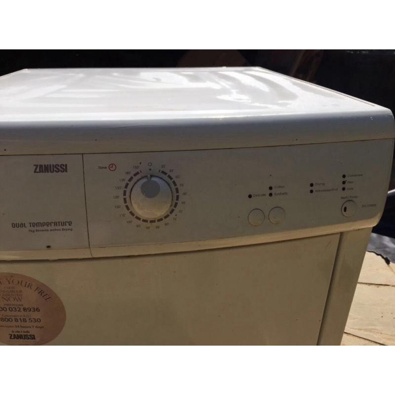Zanussi tumble dryer