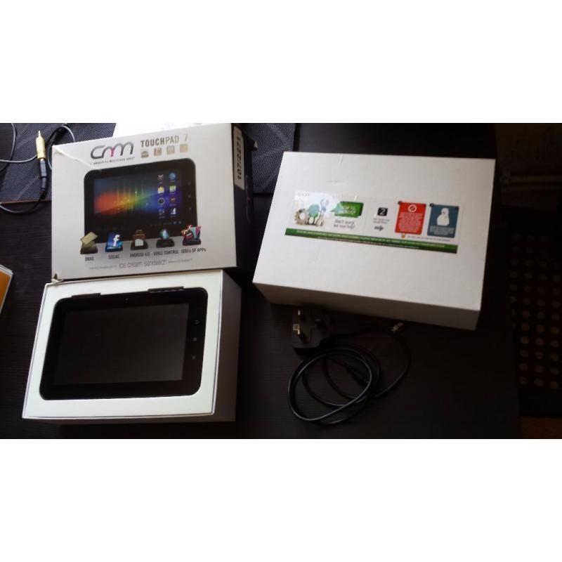 MULTI-TOUCH TABLETCNM TOUCHPAD 7, 7" ANDROID 4.0