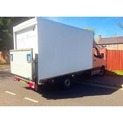 **MUST SELL TODAY*** 57 MERCEDES SPRINTER LUTON BOX VAN AUTO **** LWB 3.5 MAXUS CRAFTER TRANSIT MWB