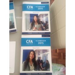 CFA Level 2 books like new. Underlined in pencil only. Plus practice exams and mind maps