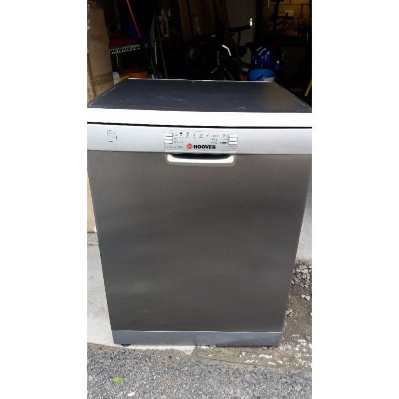 Hoover Dishwasher Full Size DDY 068TX Silver
