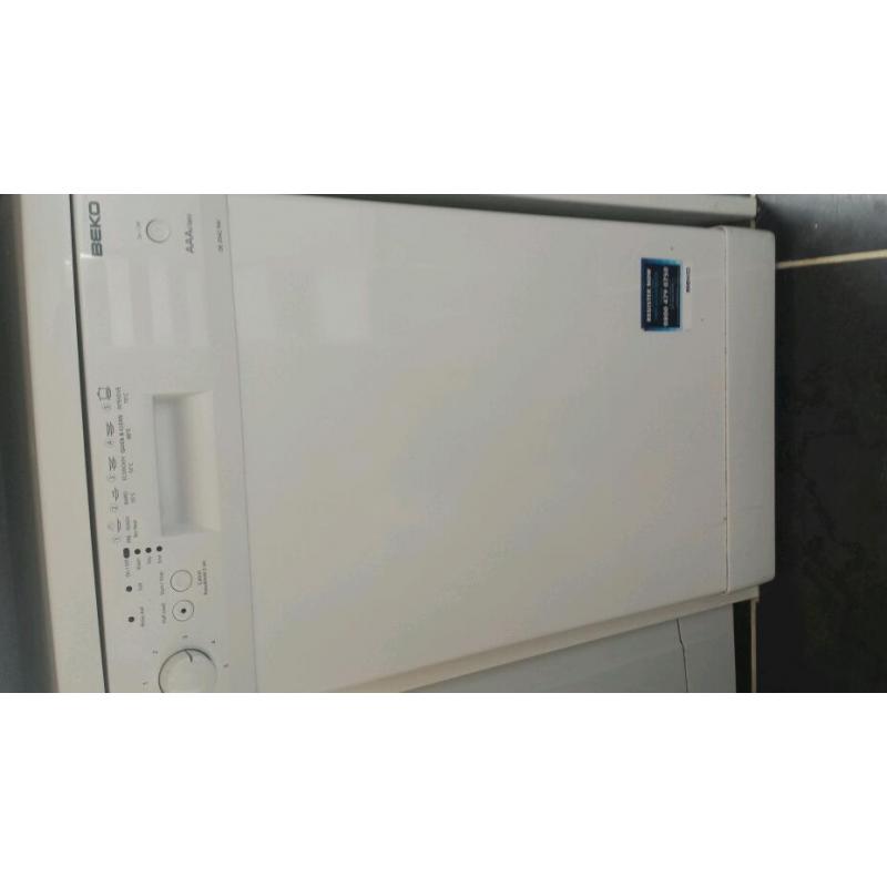 Beko narrow dishwasher