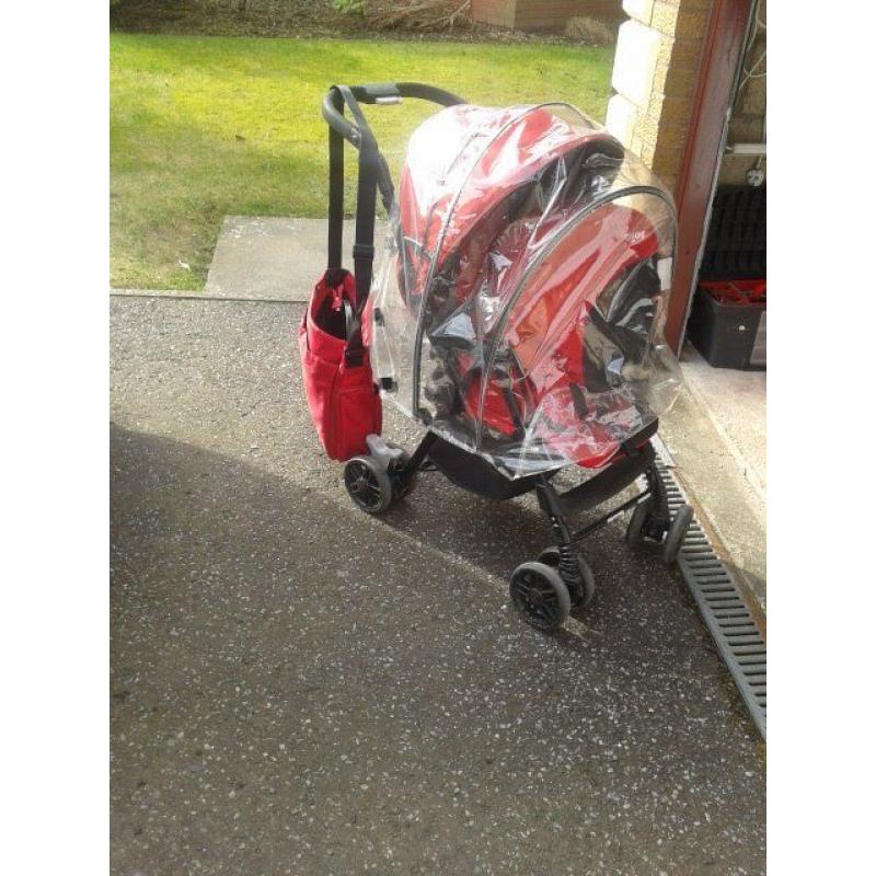 joie pram in excellent condition and car seat