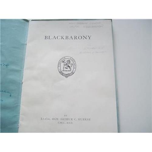 Black Barony, Eddleston, Peebles.1950. Arthur Murray, Cap't Borthwick