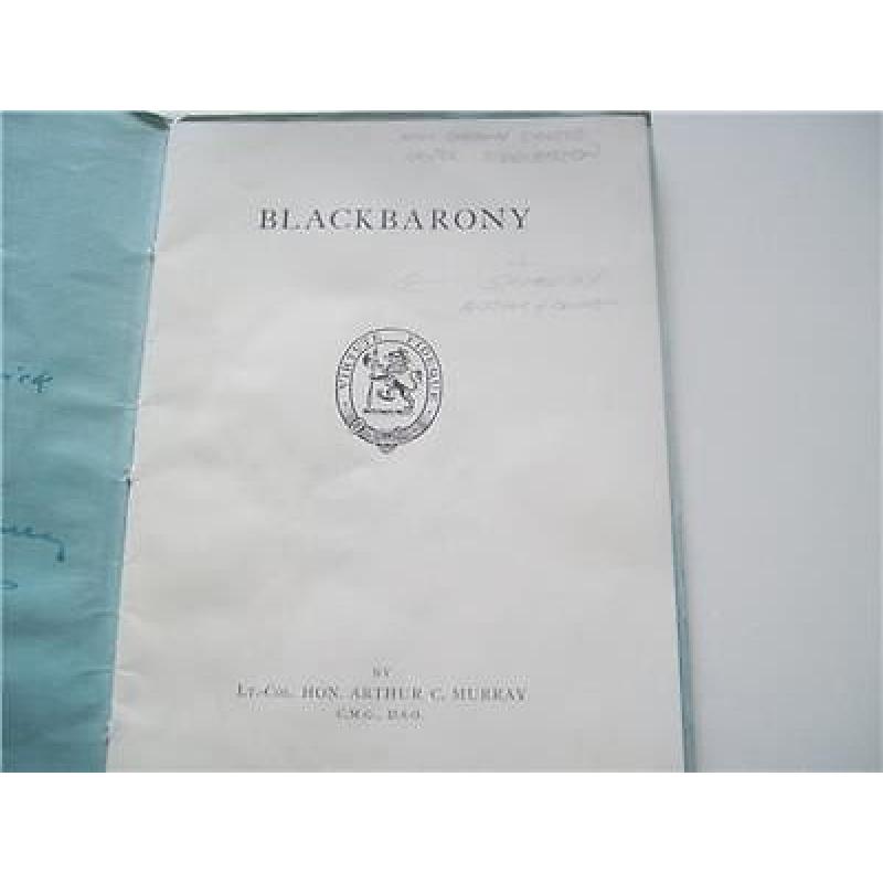 Black Barony, Eddleston, Peebles.1950. Arthur Murray, Cap't Borthwick