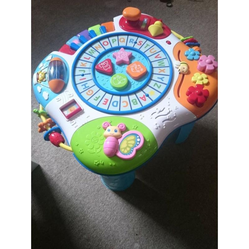 baby interactive table