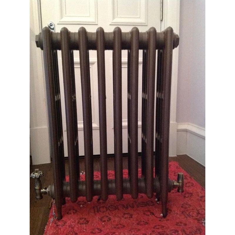 Cast iron 4 column radiator.