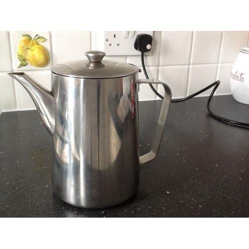 1 Catering Size Stainless Steel Coffee Pot - 4 pint capacity