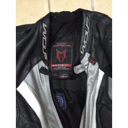 Wolf one-piece leathers - size 48