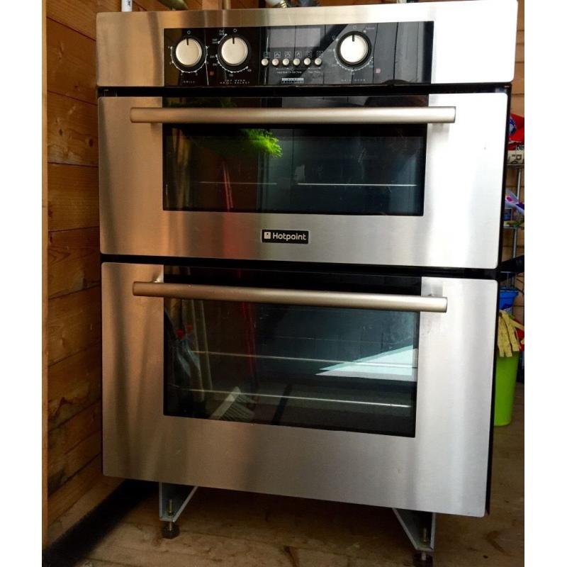 Hotpoint built in double oven