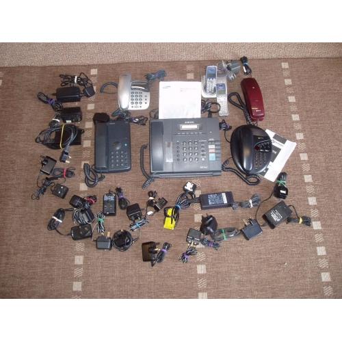 Large collection of Phones , Answerphones and adaptors