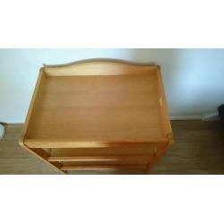 Baby changing table