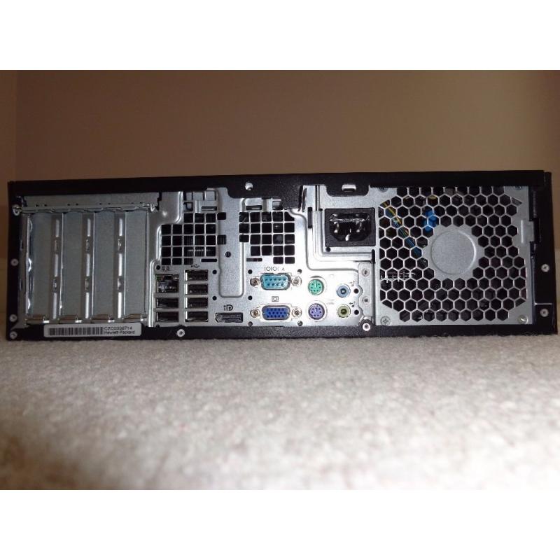 HP compaq 6000 Pro Small Form Factor PC. 2GB RAM. 320GB Hard Disk. Windows 7 Pro.