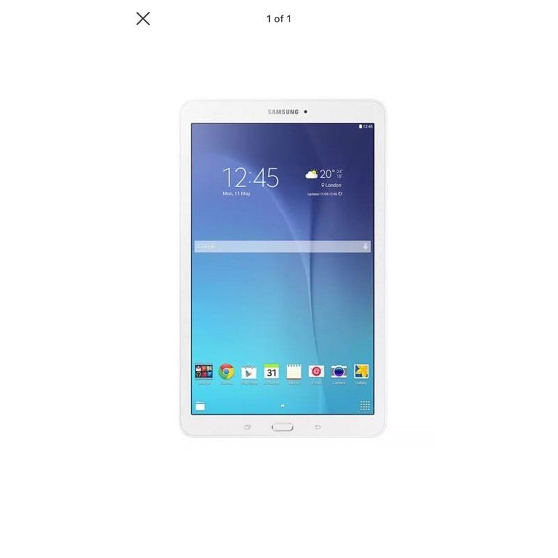 Brand New (Sky Free Gift) Samsung SM-T560 Galaxy Tab E 9.6" Tablet White 8GB