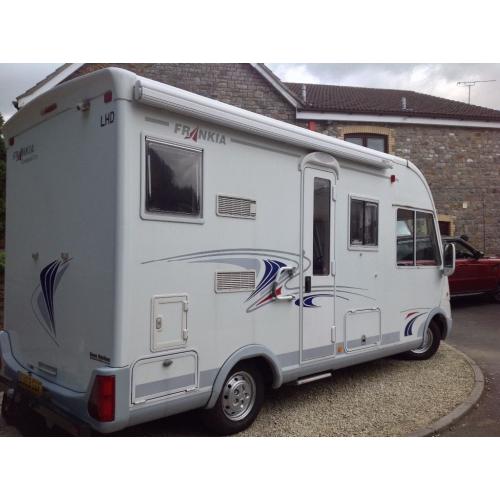 Frankia compact class motorhome 2003 left hand drive