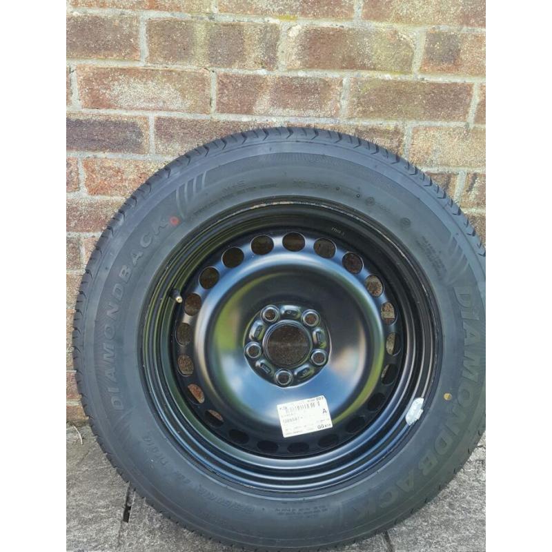 Wheel and tyre