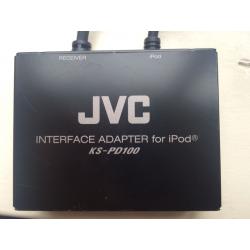 Car radio JVC with ipod cable/mp3/cd player