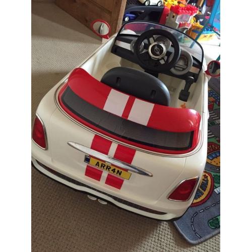 Kids battery powered Mini CooperS