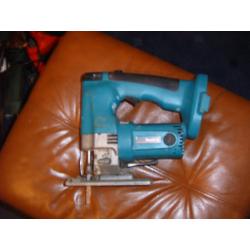 Makita 18 volt cordless jigsaw.