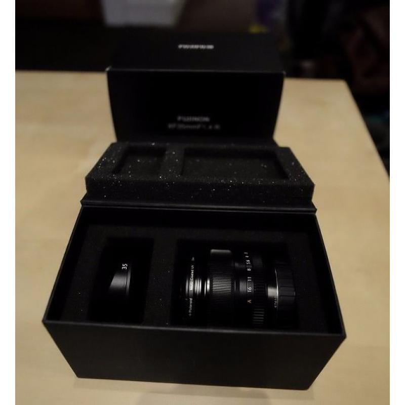 Fuji Fujifilm Fujinon XF 35mm f/1.4 R Lens (MINT- CONDITION, BOXED)+free UV filter