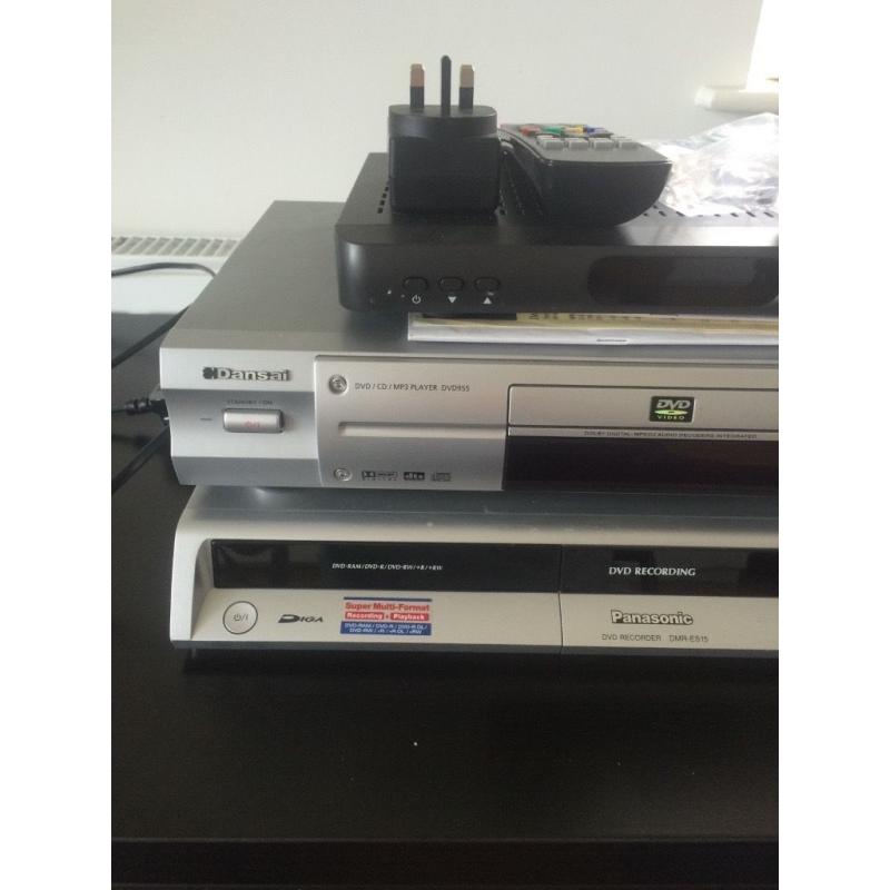 DVD players and freebiew box