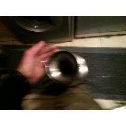 Stainless steel big bore exhaust