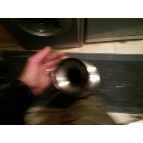 Stainless steel big bore exhaust